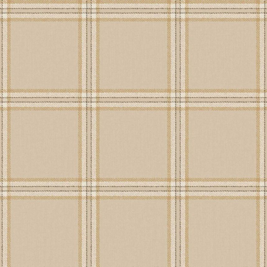 Tapete, beige, Stoffoptik, 38413, Top Stripes, Parato by Cristiana Masi
