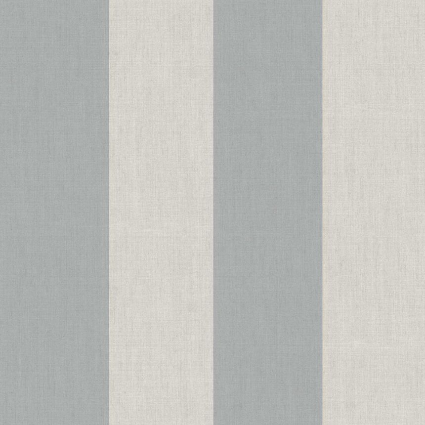 Tapete, grau-blau, Stoffoptik, Streifen, 38476, Top Stripes, Parato by Cristiana Masi