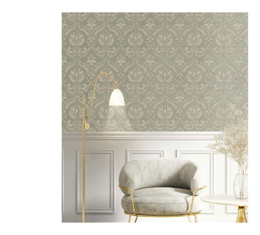Vliestapete, goldbeige, Barockmuster, 23602, The Best Classic & Elegant, Cristiana Masi by Parato
