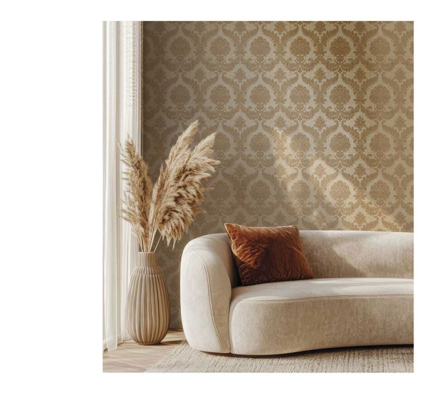 Vliestapete, braun, Barockmuster, 25722, The Best Classic & Elegant, Cristiana Masi by Parato