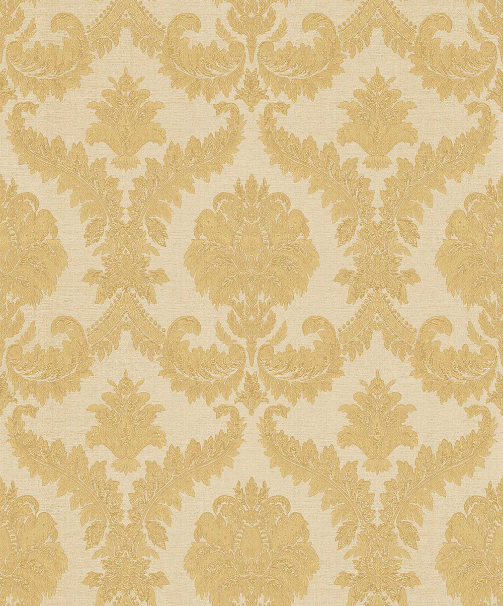 Vliestapete, goldbeige, Barockmuster, 25723, The Best Classic & Elegant, Cristiana Masi by Parato