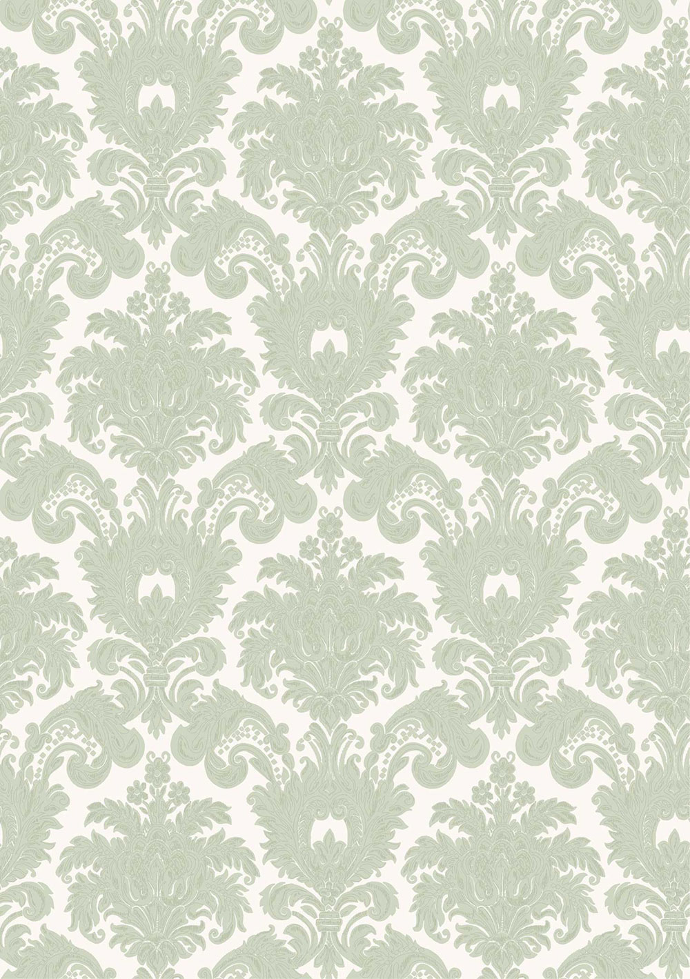 Vliestapete, grün, Barockmuster, 23615, The Best Classic & Elegant, Cristiana Masi by Parato