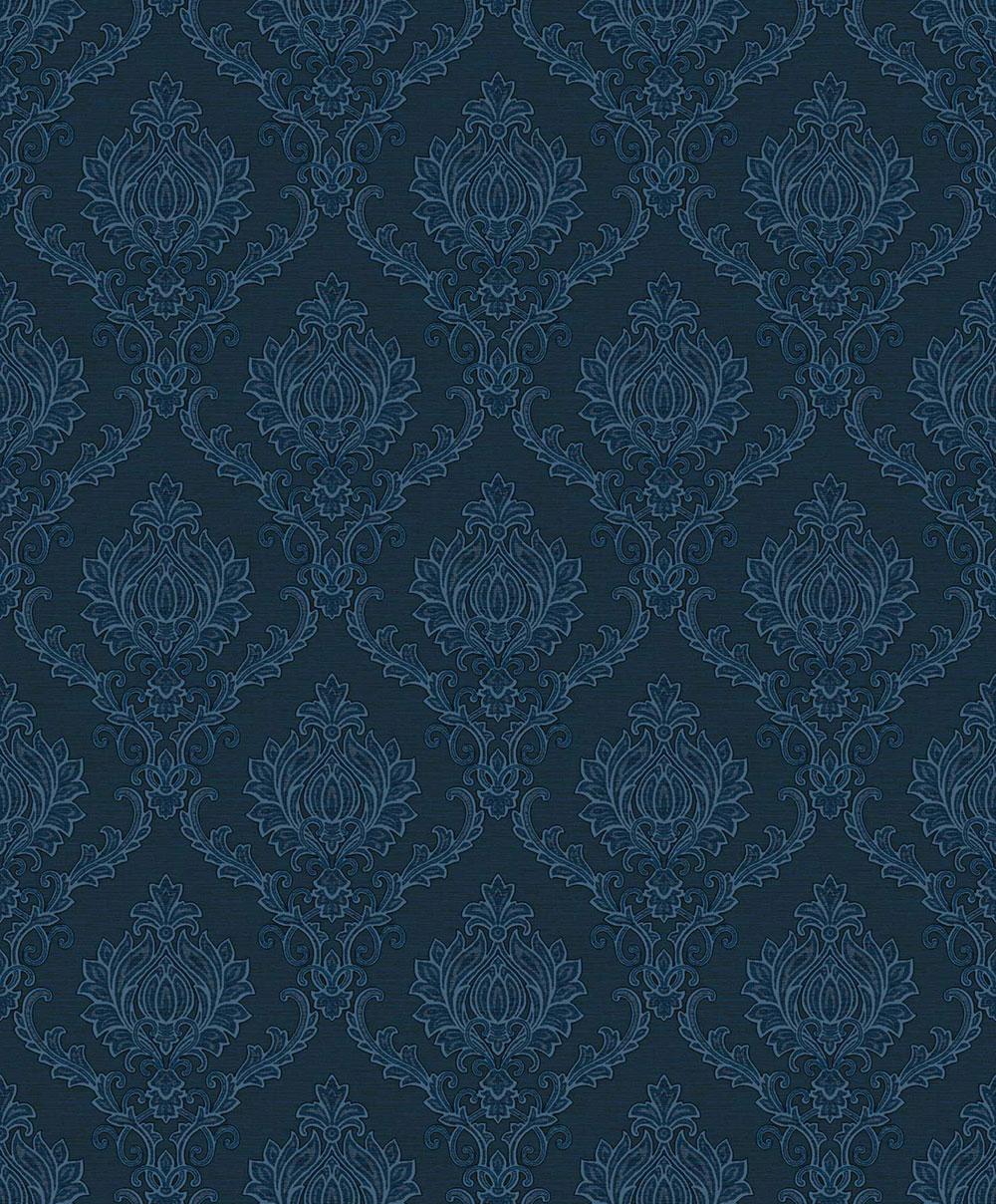 Vliestapete, blau, Barockmuster, 23649, The Best Classic & Elegant, Cristiana Masi by Parato