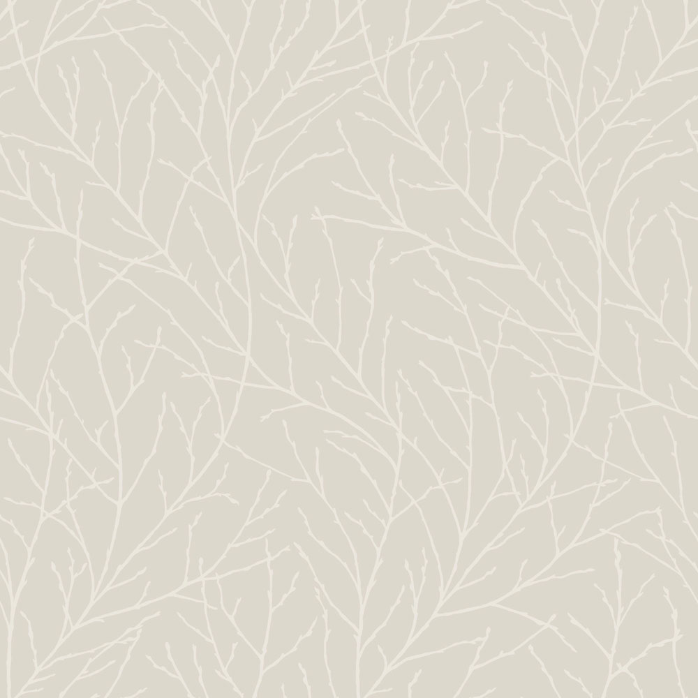 Tapete, beige, Zweige, 38728, Borosan Hem, Boråstapeter