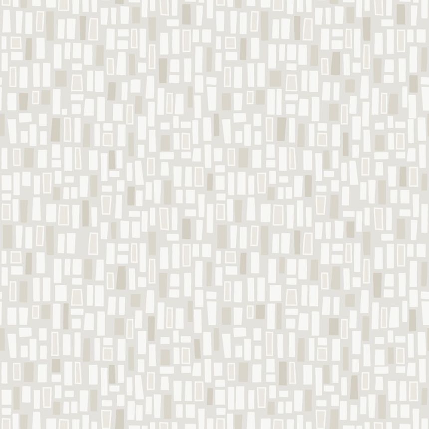 Geometrische Tapete, grau-beige, 38763, Borosan Hem, Boråstapeter