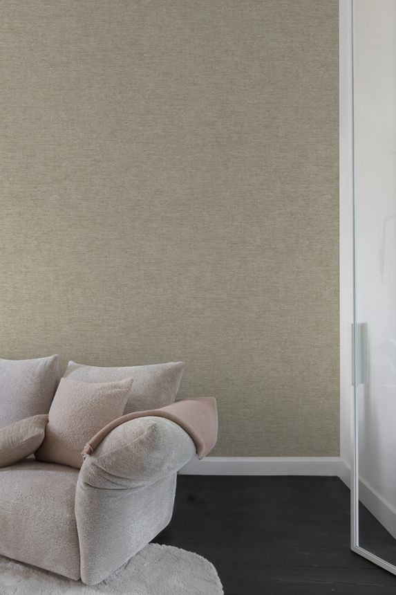 Tapete, beige, Stoffoptik, PW1303, Precious Weaves, Grandeco