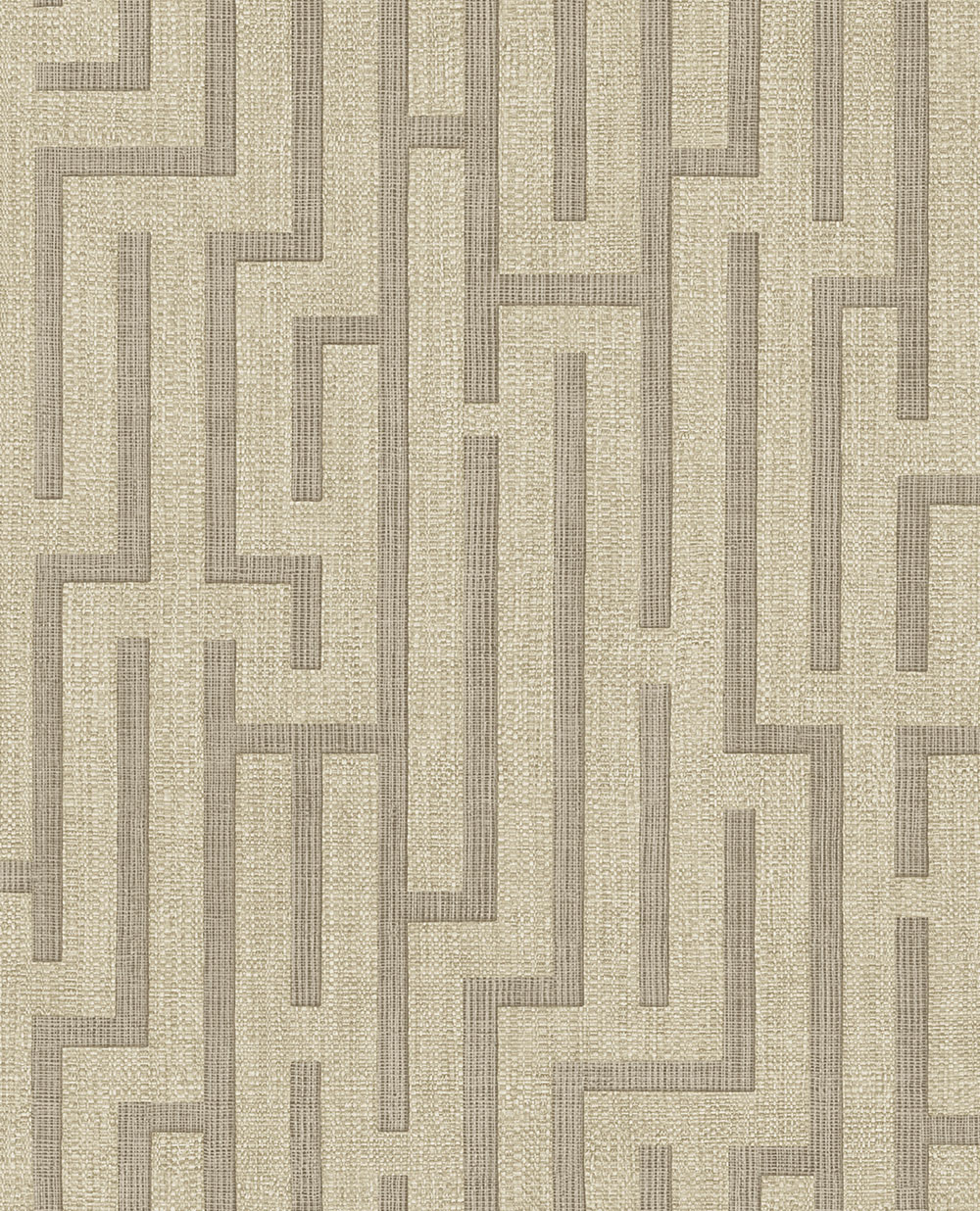 Tapete, braun, Stoffoptik, 350533, Riviera Maison, Eijffinger