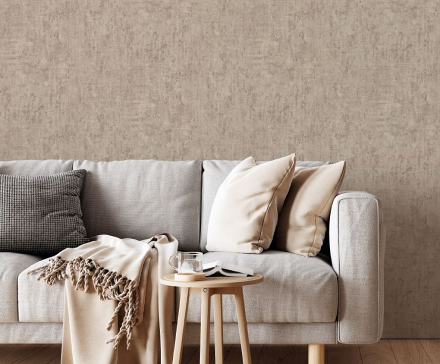 Luxustapete, braun-beige, Beton, Stuck, Z20122, Casa Chic, Zambaiti Parati