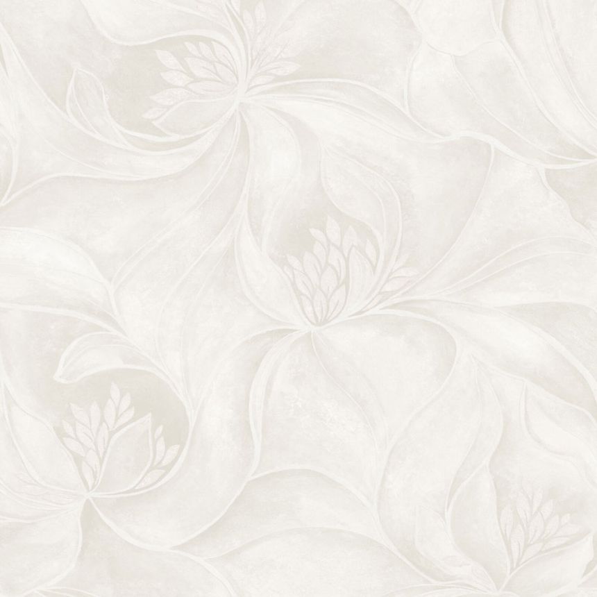 Luxustapete, weiß-creme, Blumen, Z20126, Casa Chic, Zambaiti Parati