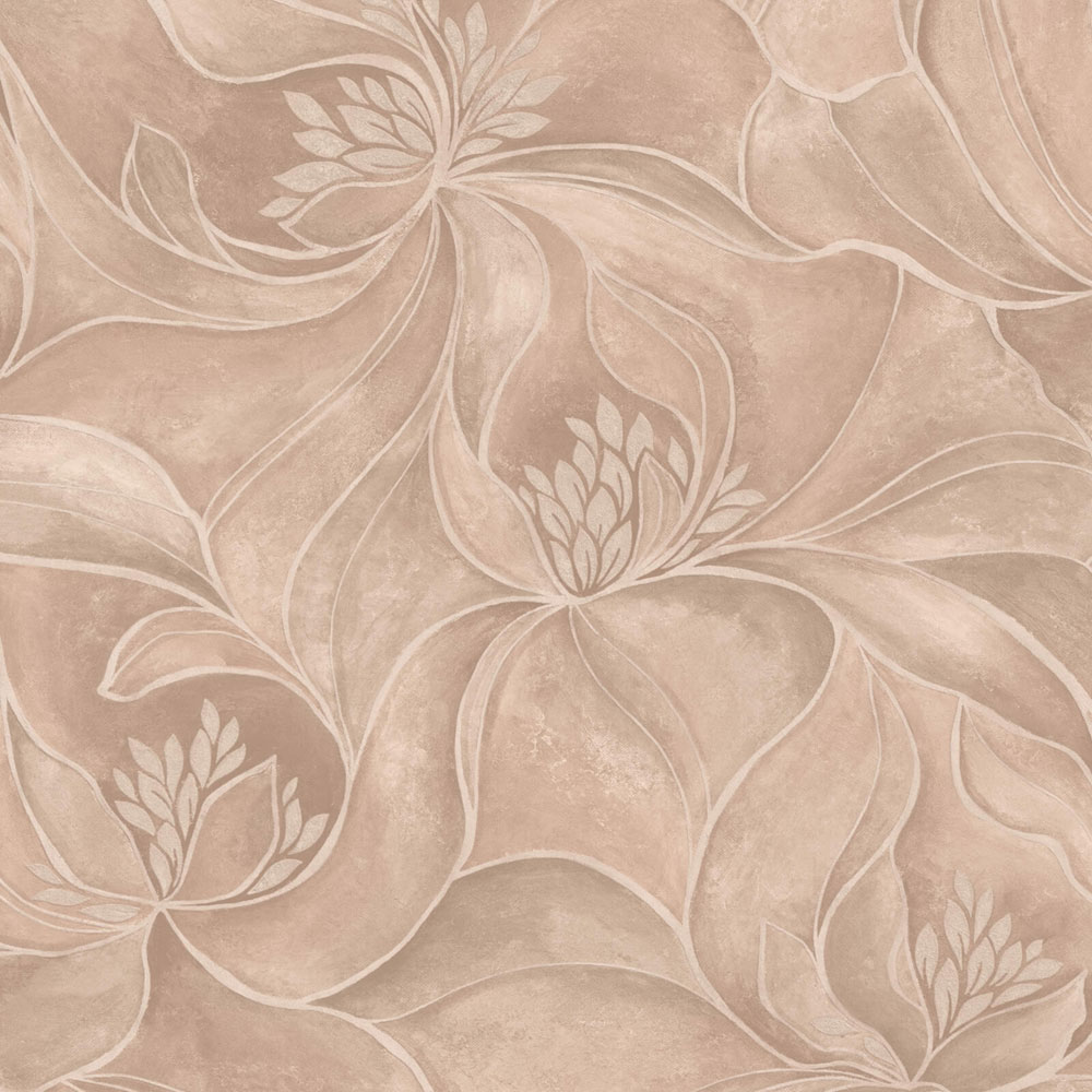 Luxustapete, rosa, Blumen, Z20130, Casa Chic, Zambaiti Parati