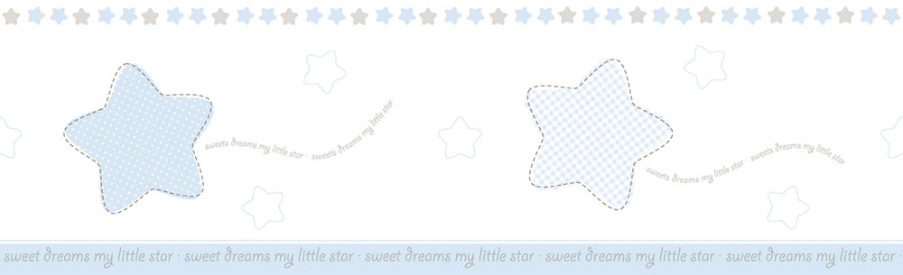 Selbstklebende Kinderbordüre 244-1, Lullaby, ICH Wallcoverings