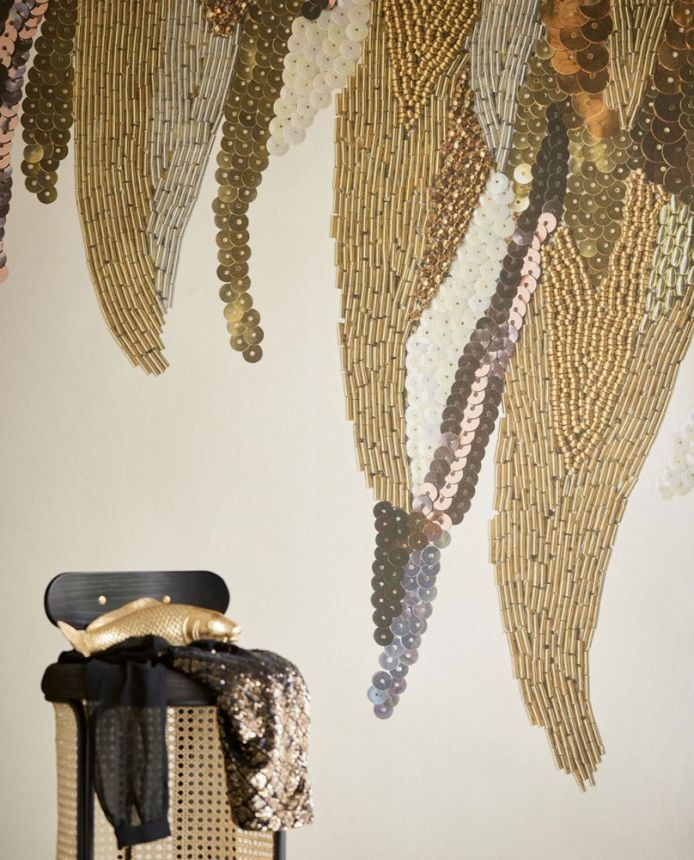 Vlies, Fototapete Pailletten, Perlen 307410, 560 x 280 cm, Museum, Eijffinger
