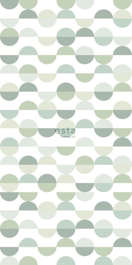 Geometrische Vlies-Fototapete 158904, 1,395 x 2,79 m, Scandi cool, Esta