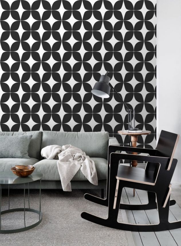 Geometrische Vliestapete 139101, Scandi cool, Esta