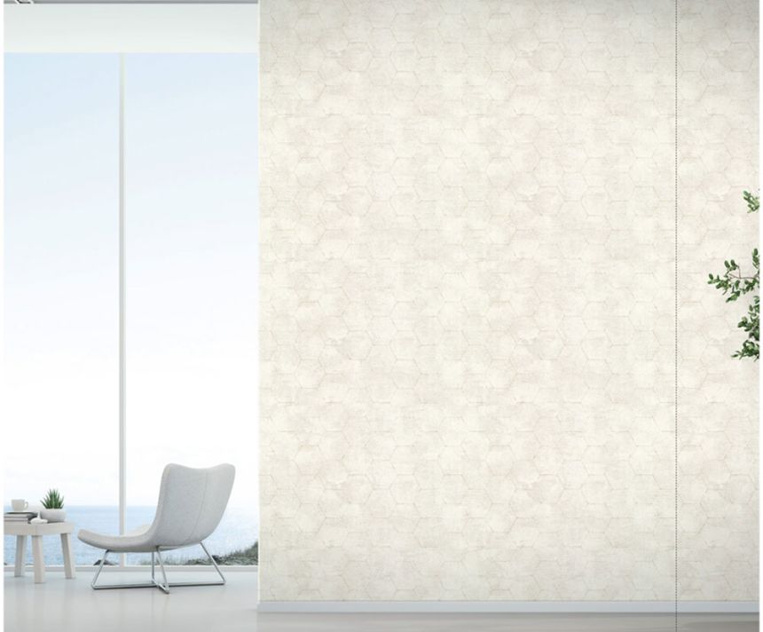 Luxury black non-woven wallpaper with hexagons Z90043, Automobili Lamborghini 2, Zambaiti Parati