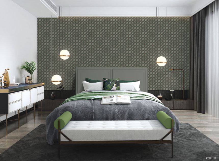 Luxus-Vliestapete mit Stoffstruktur FT221228, Best Sellers, Design ID