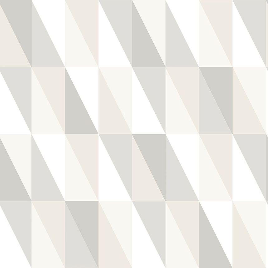 Vliestapete mit Dreiecken 138922, Little Bandits, Art Deco, Esta