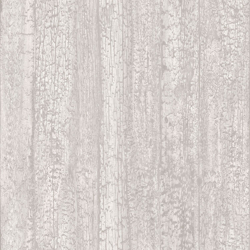 Tapete in grau-cremefarbener Holzoptik, 347530, Matières - Wood, Origin