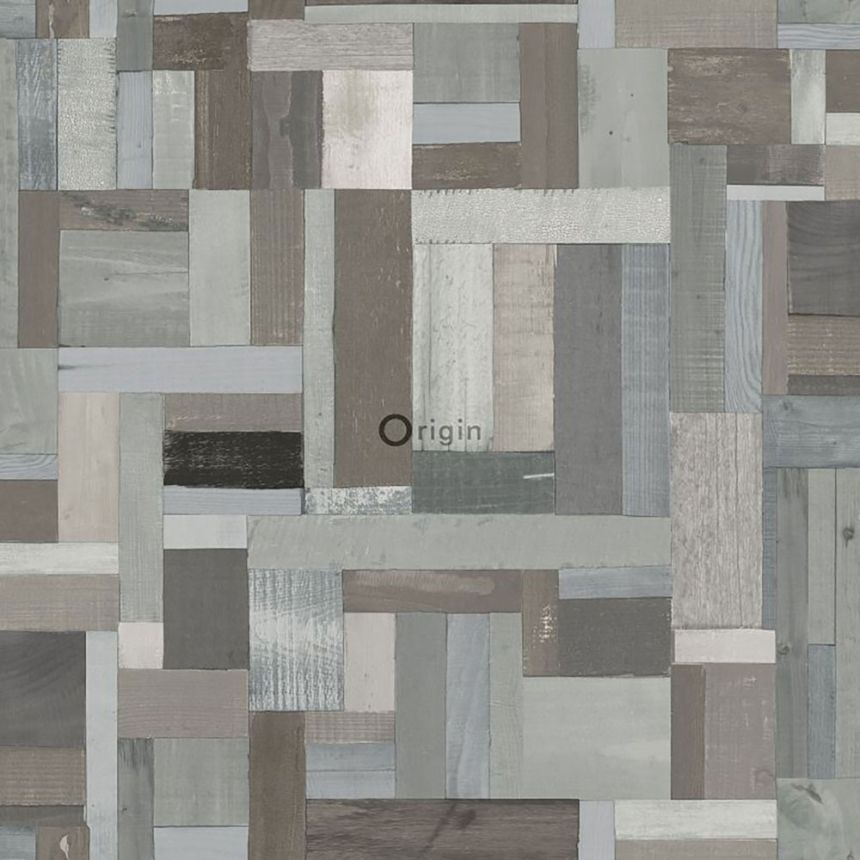 Tapete in Holzoptik, 337223, Matières - Wood, Origin