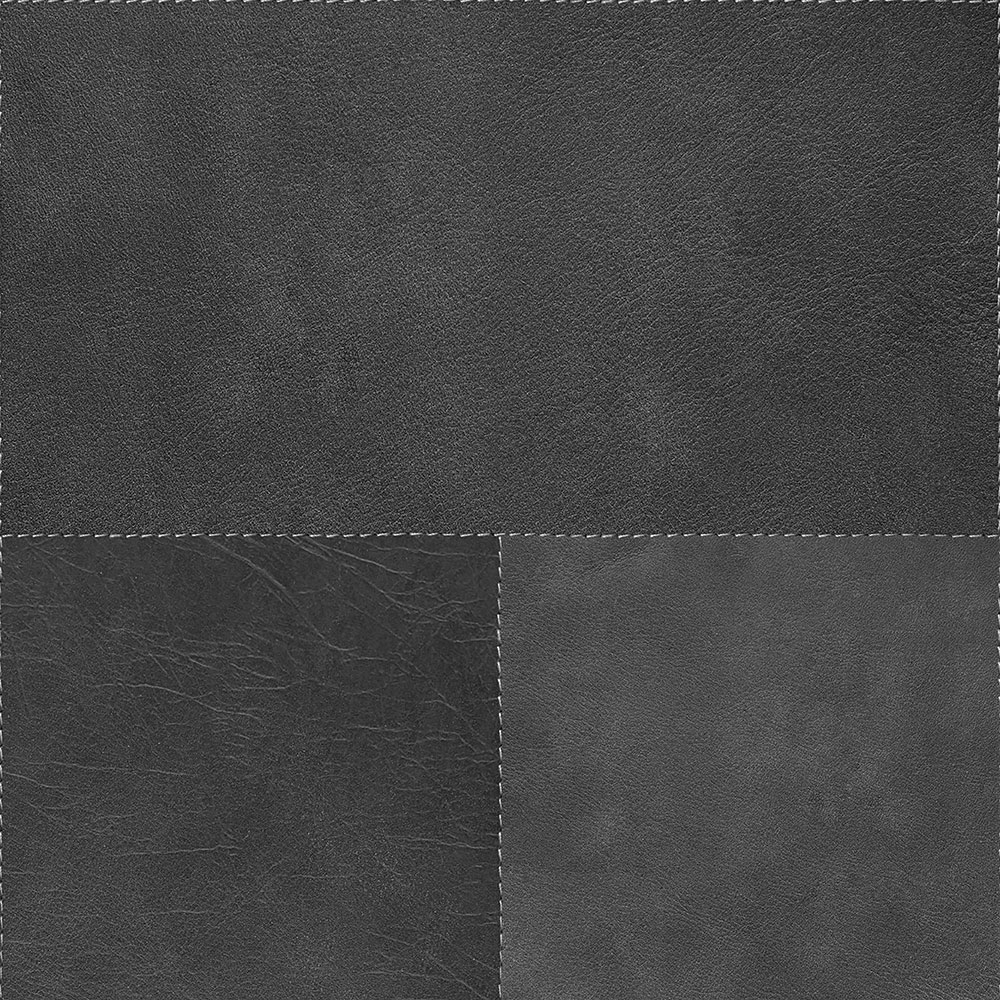 Vliestapete, schwarzes  gestepptes Ledermuster 357240, role 0,5 x 8,37 m, Luxury Skins, Origin