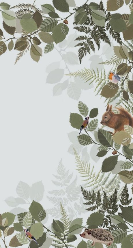 Wandbilder Wald, Waldtiere 159051, 150 x 279 cm, Forest Friends, Esta
