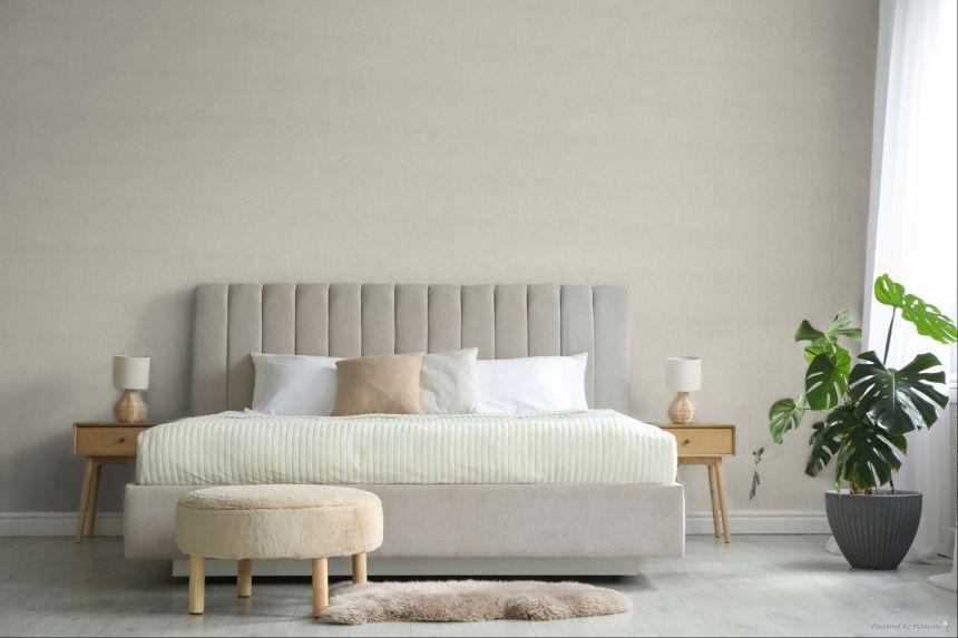 Tapete, Grau-Creme, Beton, Putz, VOA-010-01-9, One roll, one motif 2, Mural Young Edition, Grandeco