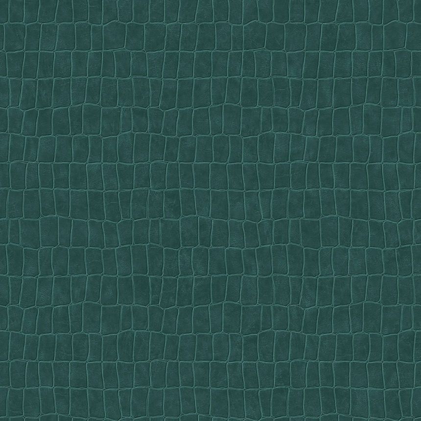 Grüne Tapete - Lederimitat, Vliestapete 139188, Paradise, Esta Home