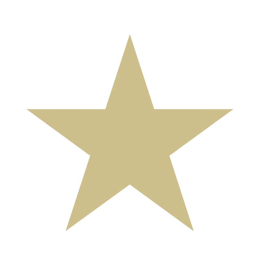 Weiße Tapete mit goldenen Sternen, Vliestapete 347671, Precious, Origin