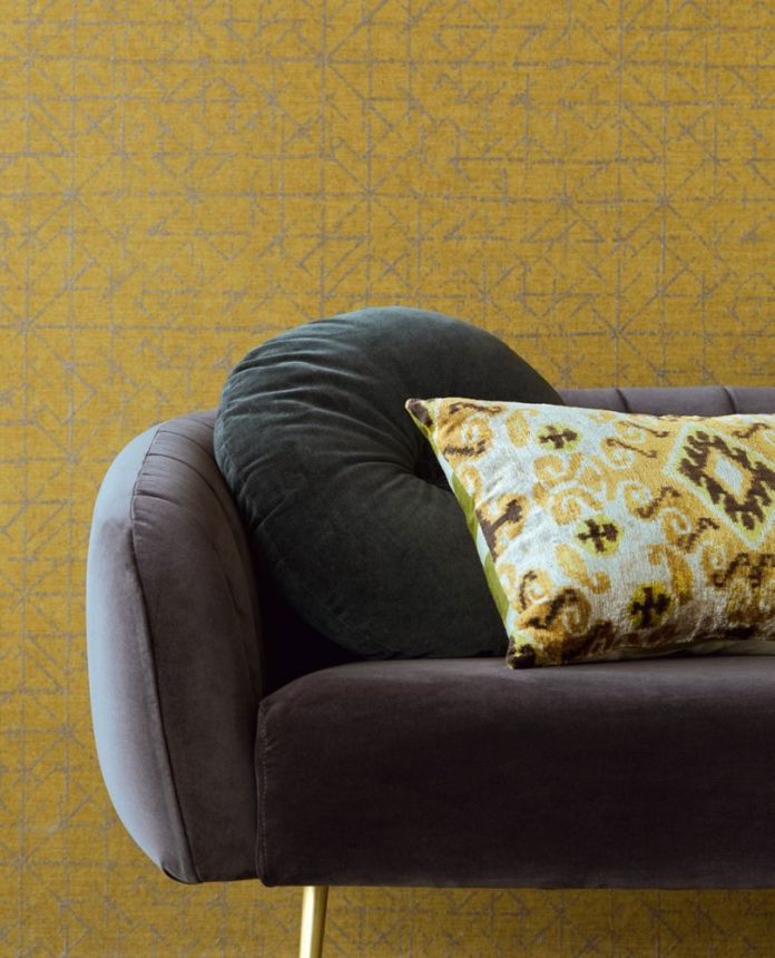 Luxury non-woven wallpaper 394533, Graphic, Topaz, Eijffinger