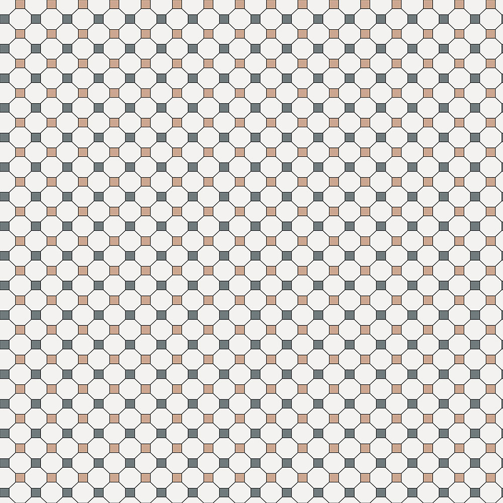 Vliestapete, Mosaik, Mosaikfliesen 6504-3, Batabasta, ICH Wallcoverings