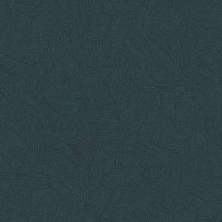 Blaue Tapete mit grafischem Ethno-Muster 318006, Twist, Eijffinger