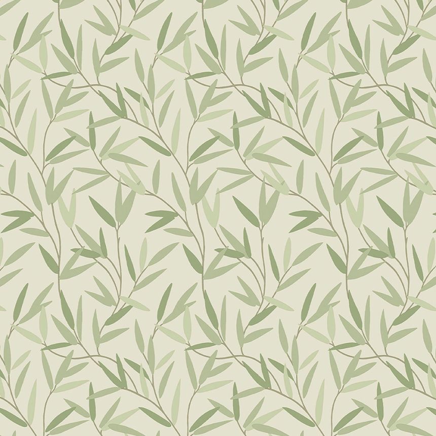 Tapete mit grünen Bambuszweigen 113364, Laura Ashley, Graham & Brown