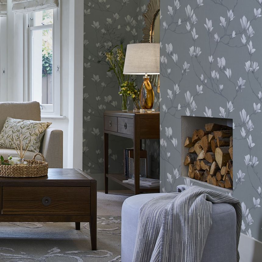 Tapete mit Magnolienblüten 113354, Laura Ashley, Graham & Brown