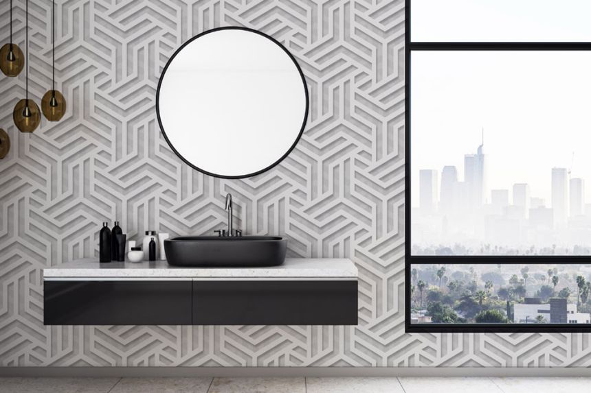 Tapete mit geometrischen mustern 235009, Premium Selection, Vavex