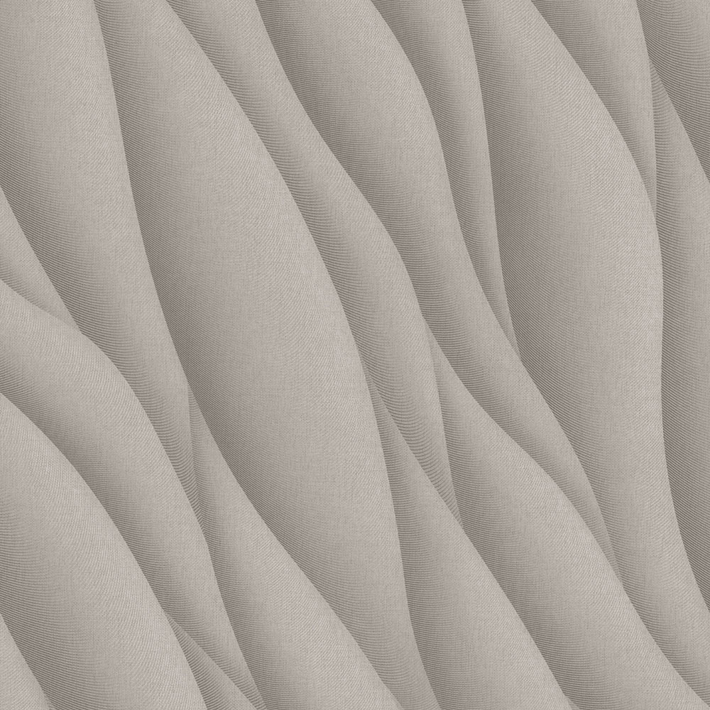 Strukturtapete grau, Wellen, AF24531, Affinity, Decoprint