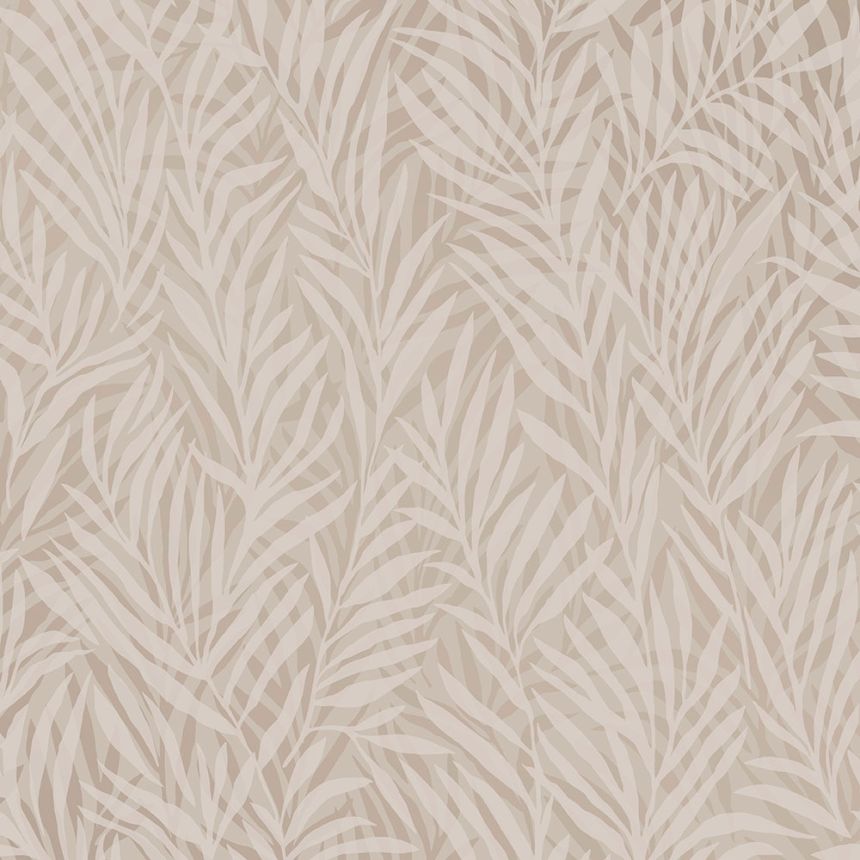 Beige Tapete, Blätter, M52507, Adéle, Ugépa