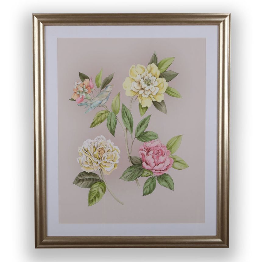 Dekorative Malerei Roisin pale amethyst 115772, Laura Ashley, Graham Brown