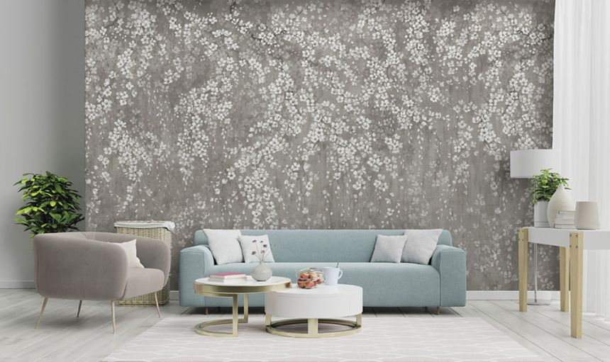 Fototapete Blumen, Z66877, 5,10 X 3 m, Satin Flowers, Zambaiti Parati