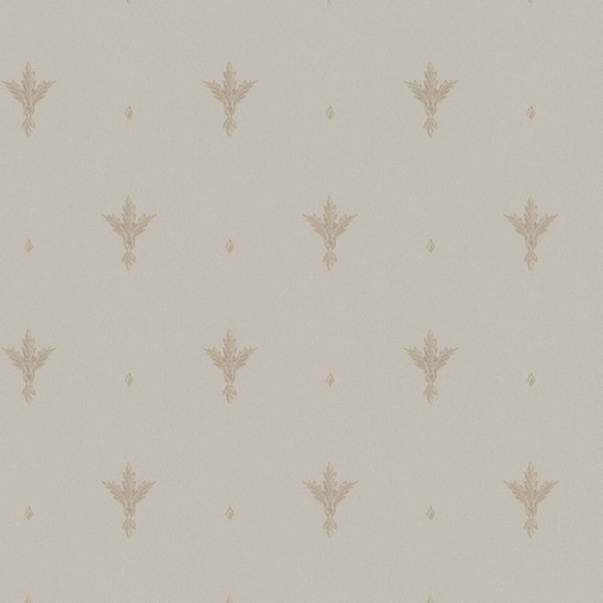 Beige Barock Tapete, Z66849, Satin Flowers, Zambaiti Parati