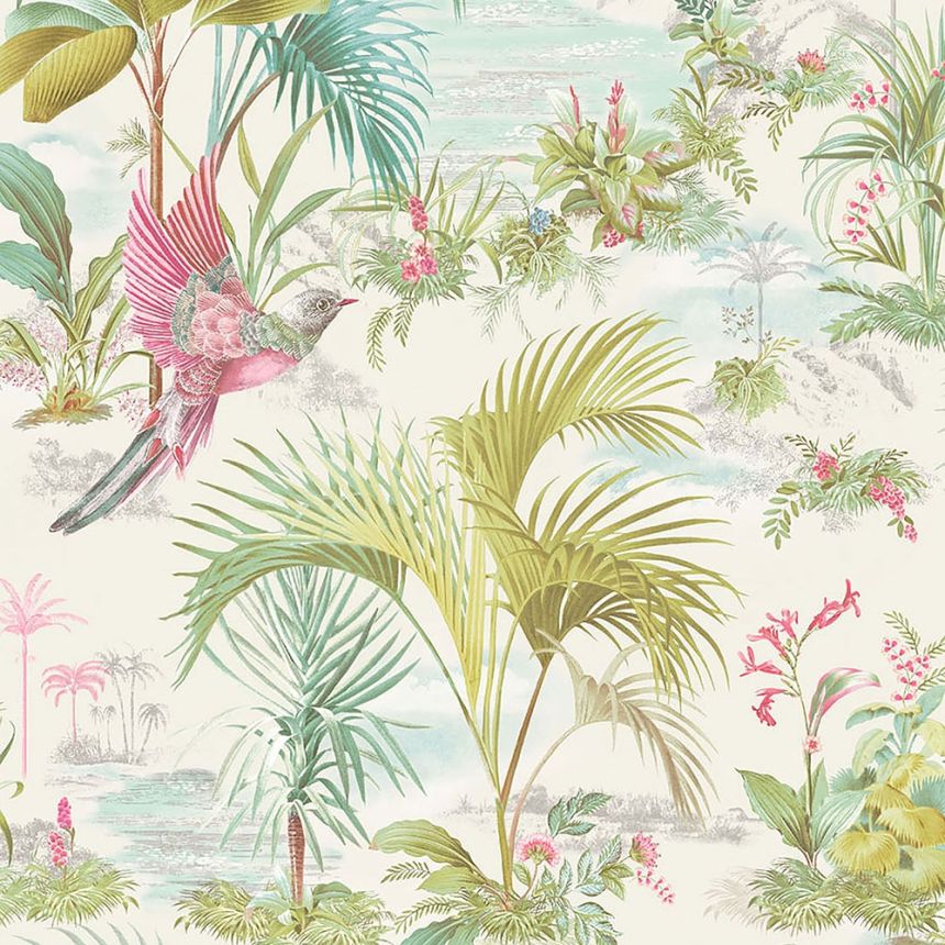 Vliestapete, Palmblätter, Vögel, 300140, Pip Studio 5, Eijffinger