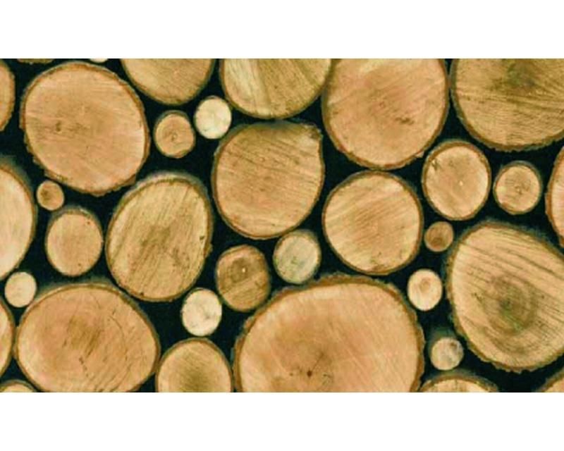 Selbstklebefolie / Selbstklebetapete Holz, Holzscheite 11613, Breite 45cm, Gekkofix