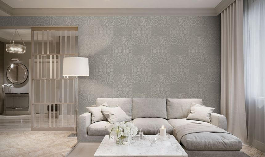 Non-woven wallpaper VD219148, Verde 2, Design ID